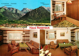 73364886 Oberstdorf Panorama Haus Roseneck Gastraeume Oberstdorf - Oberstdorf