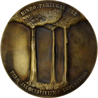 Portugal, Médaille, Associaçao Industrial Do Minho, 1986, Bronze, Ulisses - Autres & Non Classés