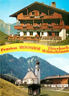 73364302 Thierbach Wildschoenau Pension Mooshof Ortsmotiv Mit Kirche Alpen Thier - Altri & Non Classificati