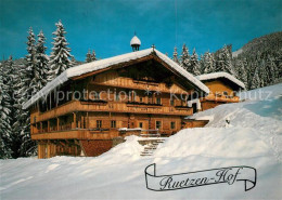 73363659 Kirchberg Tirol Jausenstation Ruetzenhof Winterlandschaft Alpen Kirchbe - Autres & Non Classés