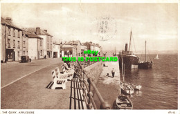 R612426 Appledore. The Quay. E. A. Sweetman. Solograph Series De Luxe Photogravu - Monde