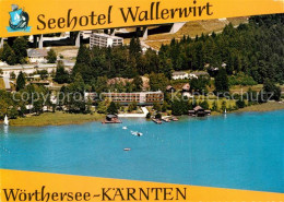 73363610 Poertschach Woerthersee Seehotel Wallerwirt Fliegeraufnahme Poertschach - Sonstige & Ohne Zuordnung