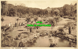 R613047 Bournemouth. Pleasure Gardens. 77294. Double View Postcard. Photochrom. - Monde