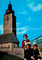 73363543 Lech Vorarlberg Lecher Trachten Kinder Kirche Lech Vorarlberg - Andere & Zonder Classificatie