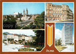 73363391 Zilina Ciastocny Pohlad Namesti Dukla Hotel Polom Budova Vahostavu Zili - Eslovaquia