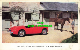 R612504 M. G. Series MGA. Profiled For Performance. 1957. Car. Vehicle. Transpor - Monde