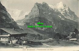 R613640 13539. Grindelwald. Fiescherwand Und Eiger. Gebr. Wehrli - Monde