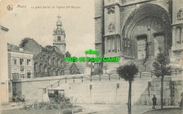 R613123 Nels. Mons. Le Grand Portail De Leglise Ste. Waudru. Ern. Thill - Monde