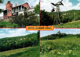 73363083 Krupka Hotel Komari Vizka Sessellift Landschaftspanorama Krupka - Tschechische Republik