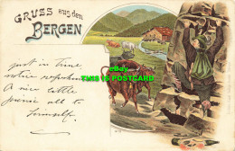 R612517 Gruss Aus Den Bergen. No. 13. H. Metz - Monde