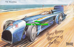 R612521 Blue Bird. Many Happy Returns Of Day. Roland Davies. Salmon - Monde