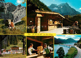 73363000 Hinterriss Tirol Alpengasthof Cafe Eng Grosser Ahornboden Karwendelgebi - Autres & Non Classés