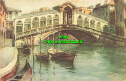 R613665 Venezia. Ponte Di Rialto. Ind. Graf. N. Moneta. Milano - World
