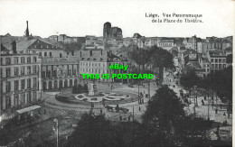 R614384 Liege. Vue Panoramique De La Place Du Theatre - Monde