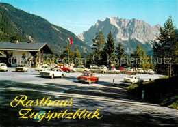 73362711 Biberwier Tirol Rasthaus Zugspitzblick Gegen Zugspitze Wettersteingebir - Sonstige & Ohne Zuordnung