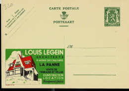 Publibel Neuve N° 320 ( Louis LEGEIN - Architecte à LA PANNE ) - Publibels