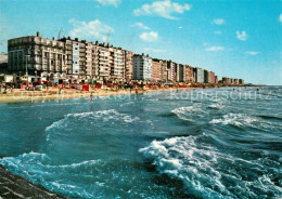 73361421 Mariakerke Oostende Strand En Dijk Strand Promenade Hotels Brandung Mar - Sonstige & Ohne Zuordnung