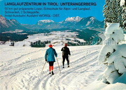 73361399 Unterangerberg Wintersport Langlaufzentrum Alpenpanorama Unterangerberg - Sonstige & Ohne Zuordnung