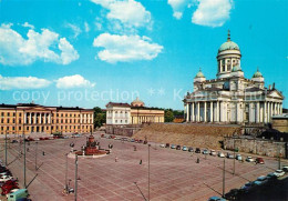 73361309 Helsinki Domkyrkan Och Stortorget Dom Marktplatz Helsinki - Finnland