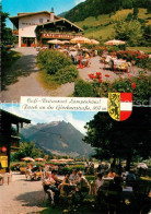 73361308 Fusch Grossglocknerstrasse Cafe Restaurant Lampenhaeusl Terrasse Fusch - Otros & Sin Clasificación