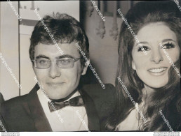 Fo1375 Foto Originale Personaggi Famosi Al Bano Con L'americana Bobbie Gentrm - Sonstige & Ohne Zuordnung