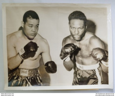 Fo2686  Foto Originale Pugilato Boxe Joe Louis And Ezzard Charles Cincinnati - Sonstige & Ohne Zuordnung