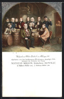 AK Eltville, Sektkellerei Matheus Müller, Gemälde Der Weinprobe 1847  - Eltville