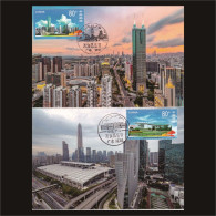 2000 CHINA 2000-16  Construction Of Shenzhen Economic Zone LOCAL MC-S - Maximumkarten