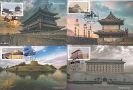 1997-19 CHINA XI'AN CITY WALL  LOCAL MC-S - Cartes-maximum