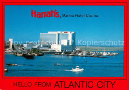 73705433 Atlantic_City_New_Jersey Harrahs Marina Hotel Casino Air View - Andere & Zonder Classificatie