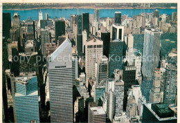 73705430 New_York_City Midtown Manhattans Unique Skyscrapers Air View - Sonstige & Ohne Zuordnung