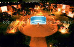 73705286 St_Petersburg_Florida Snowden Plaza Apartments Swimming Pool At Night - Sonstige & Ohne Zuordnung