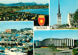 73320886 Bodo Hafen Kirche Panoramen Bodo - Norway