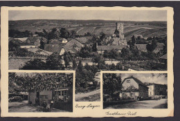 Ansichtskarte Rümmelsheim Bingerbrück Rheinland Pfalz Burg Layen Gasthaus Diel - Other & Unclassified