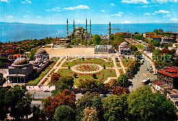 73303248 Istanbul Constantinopel Sultan Ahmet Mosque Blaue Moschee Und Umbung Is - Turquia