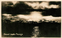 73301818 Wrangell_Alaska Sunset Inside Passage - Sonstige & Ohne Zuordnung