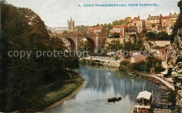 73299205 Knaresborough Viadukt Ueber Den Fluss Nidd Knaresborough - Sonstige & Ohne Zuordnung