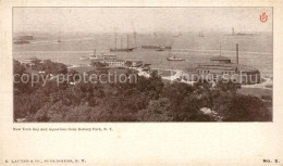 73298637 New_York_City New York Bay And Aquarium From Battery Park - Andere & Zonder Classificatie