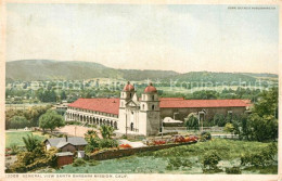 73298622 Santa_Barbara_California General View Santa Barbara Mission - Sonstige & Ohne Zuordnung