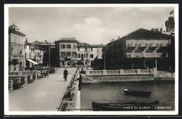 Cartolina Sirmione, Albergo Splendido, Boote  - Sonstige & Ohne Zuordnung