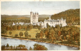 73298038 Balmoral Castle View From The River Valentines Postcard Balmoral - Altri & Non Classificati