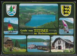 Germany.   Titisee Im Sudl. Hochschwarzwald.  Illustrated View Posted Postcard - Titisee-Neustadt