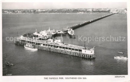 73295450 Southend-on-Sea Fliegeraufnahme Pier Southend-on-Sea - Altri & Non Classificati