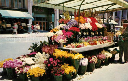73295410 San_Francisco_California Sidewalk Flower Stands - Other & Unclassified