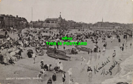 R613261 Great Yarmouth. Beach. Tuck. Silverette. 2166. 1905 - Monde