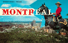 73291370 Montreal Quebec Panorama The Royal Canadian Mounted Police Montreal Que - Unclassified