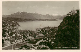 13950373 Luzern__LU Mit Rigi Und Guetsch - Autres & Non Classés