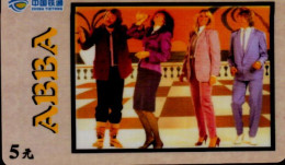 TELECARTE ETRANGERE....ABBA - Musique