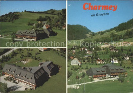 11865425 Charmey Stadtzuercherisches Schuelerheim Fliegeraufnahme Charmey (Gruyè - Other & Unclassified