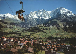 11865315 Adelboden Mit Sesselbahn Schwandfeldspitze Bonderspitz Grosslohner Adel - Other & Unclassified